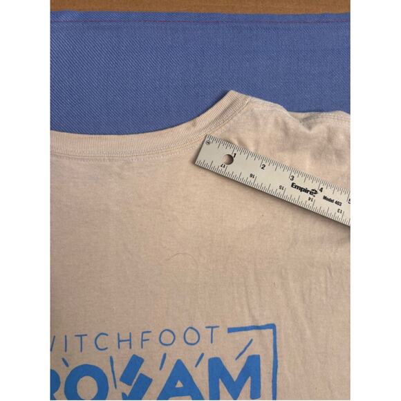 Men's Switchfoot Bro-Am and Rob Machado Jr T-shirt XL Beige with Blue Print - Picture 9 of 10
